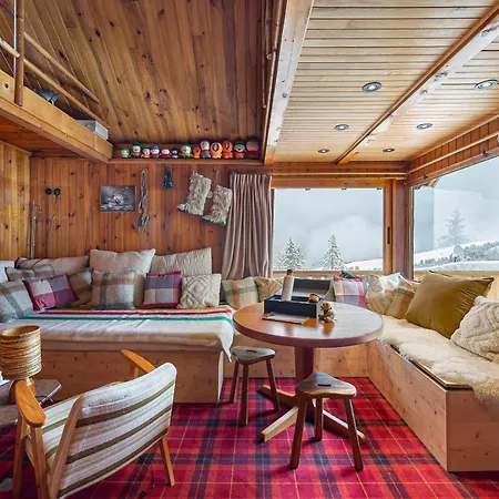 Mazot Confortable Dans Les Sapins, Skis Aux Pieds A - Fr-1-564-97 Шале Куршевель