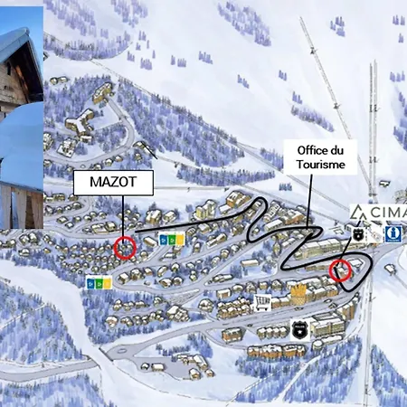 Шале Mazot Confortable Dans Les Sapins, Skis Aux Pieds A - Fr-1-564-97 Куршевель