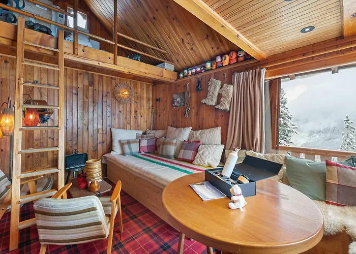 Mazot Confortable Dans Les Sapins, Skis Aux Pieds A - Fr-1-564-97 شاليه