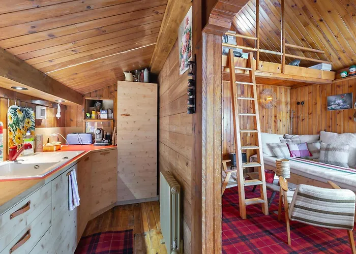 Mazot Confortable Dans Les Sapins, Skis Aux Pieds A - Fr-1-564-97 * كورشوفيل