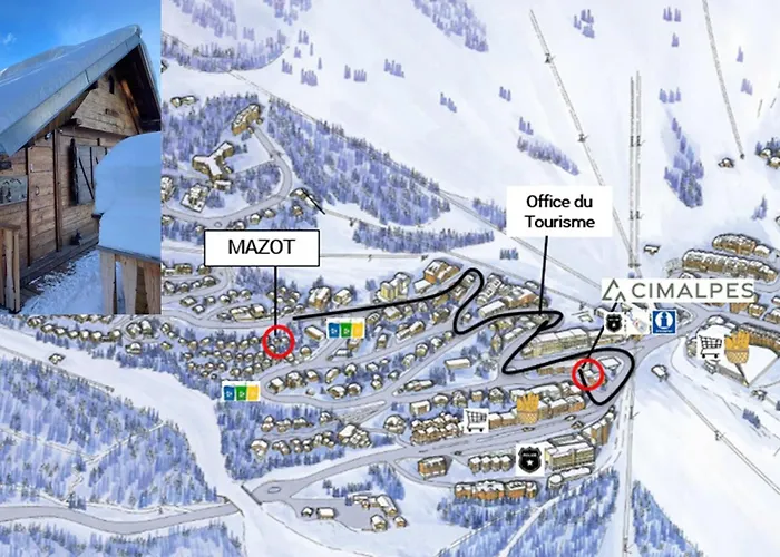 شاليه Mazot Confortable Dans Les Sapins, Skis Aux Pieds A - Fr-1-564-97 كورشوفيل