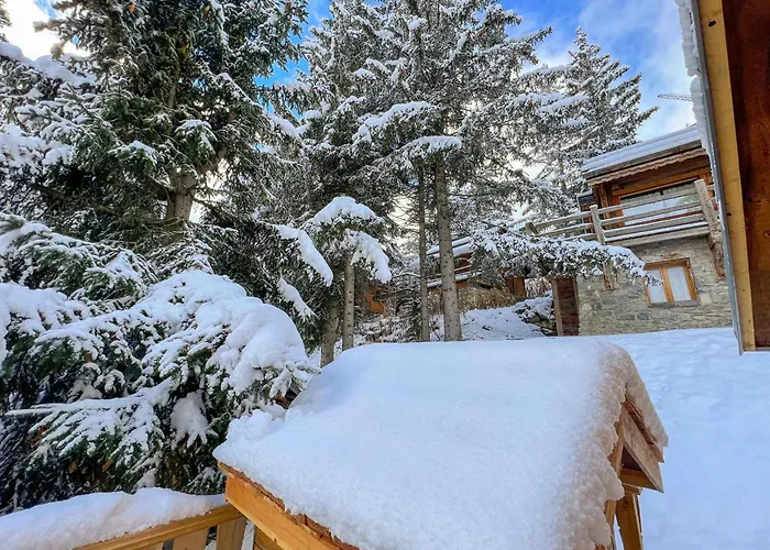 شاليه Mazot Confortable Dans Les Sapins, Skis Aux Pieds A - Fr-1-564-97